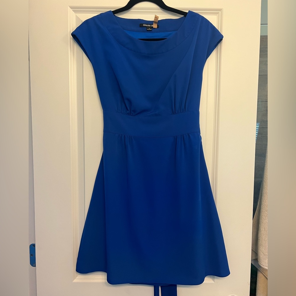 Beautiful blue fitted dress